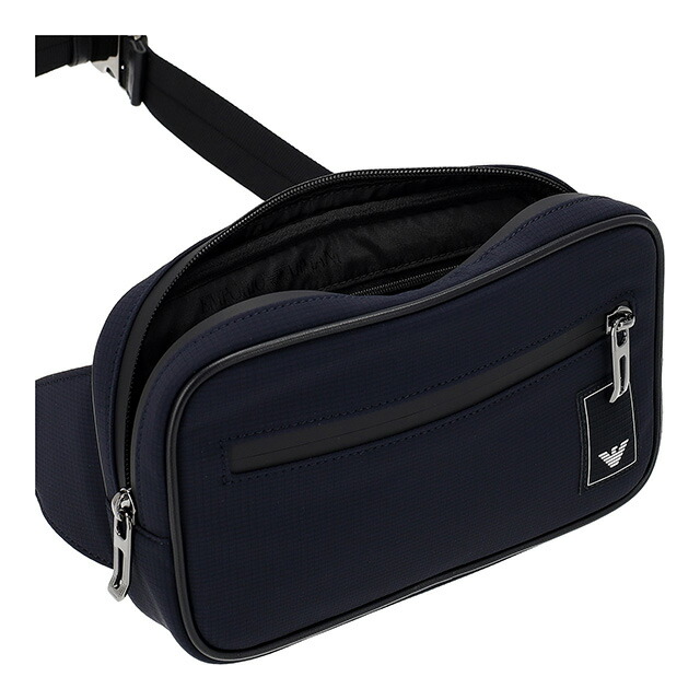 エンポリオ・アルマーニ ボディバッグ メンズ ブランド EMPORIO ARMANI EM000088-AF13841 ネイビーブルー