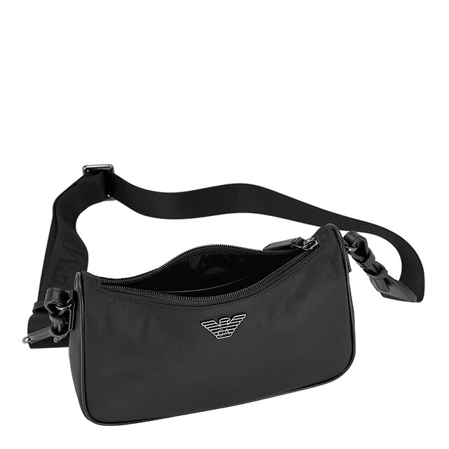 エンポリオ・アルマーニ ショルダーバッグ レディース ブランド EMPORIO ARMANI EM001808-AF13454 ブラック 斜めがけ 高級 おしゃれ プレゼント 女性 実用的 かわいい