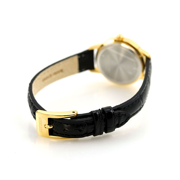 シチズン コレクション エコドライブ ソーラー レディース 腕時計 EM0932-10A CITIZEN ホワイト ブラック ブランド おしゃれ 防水 プレゼント 女性 実用的