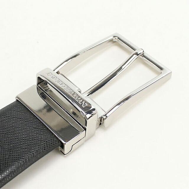 エンポリオ・アルマーニ ベルト メンズ ブランド EMPORIO ARMANI レザー EM005540 ブラック 選べるモデル