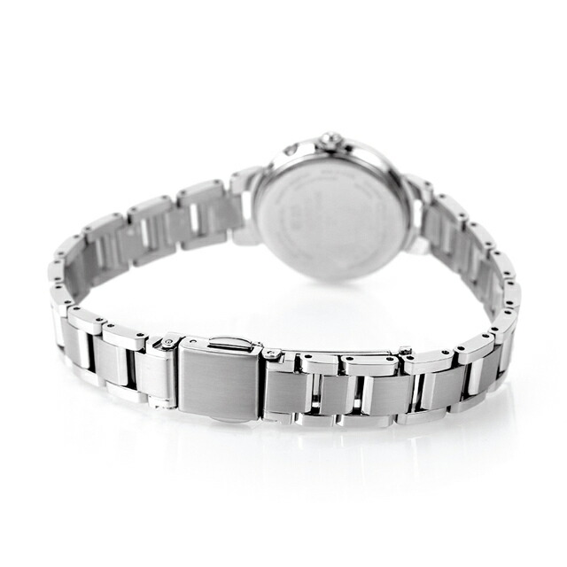 シチズン クロスシー ベーシックコレクション 光発電エコドライブ電波 腕時計 レディース ソーラー電波 CITIZEN xC ES9430-89E アナログ ブラック 黒 日本製 ブランド おしゃれ 防水 軽い 華奢 かわいい プレゼント 女性 実用的