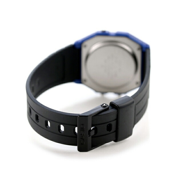 カシオ CASIO クォーツ 電池式 F-91WM-2A カシオコレクション ポップ チプカシ ユニセックス メンズ レディース 腕時計 カシオ casio デジタル ブルー ブラック 黒 ブランド おしゃれ 防水 小さい 軽い かわいい プレゼント 実用的