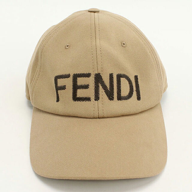 フェンディ キャップ メンズ ブランド FENDI FXQ969 ベージュ 帽子 選べるモデル