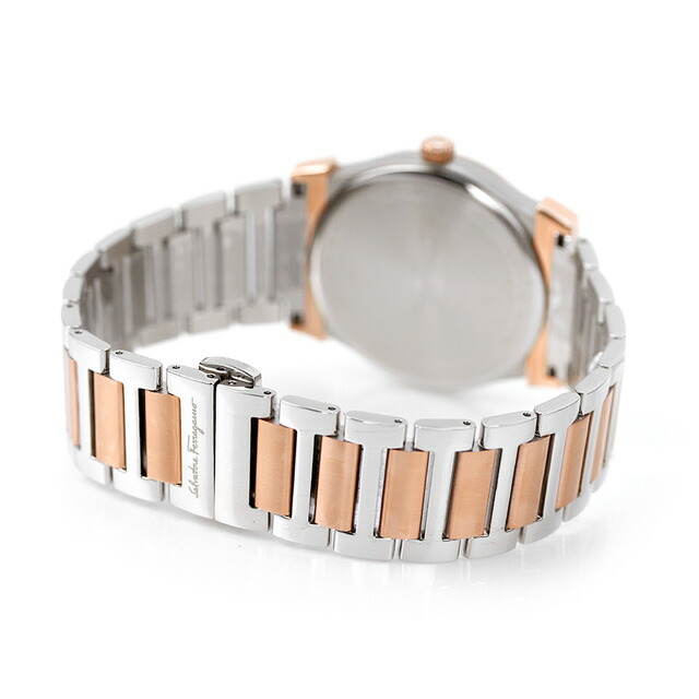 フェラガモ ヴェガ ジェント 37mm スイス製 メンズ 腕時計 FI0890016 Ferragamo シルバー 時計 高級 ブランド おしゃれ 防水 プレゼント 男性 実用的