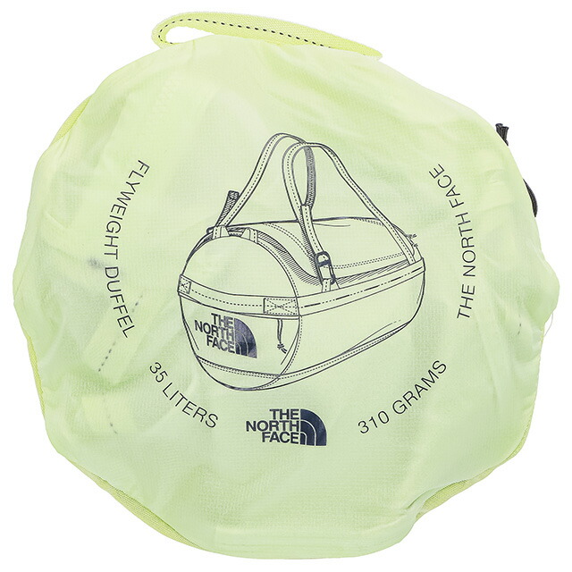 ザ・ノースフェイス ボストンバッグ メンズ レディース ブランド THE NORTH FACE FLYWEIGHT DUFFEL イエロー