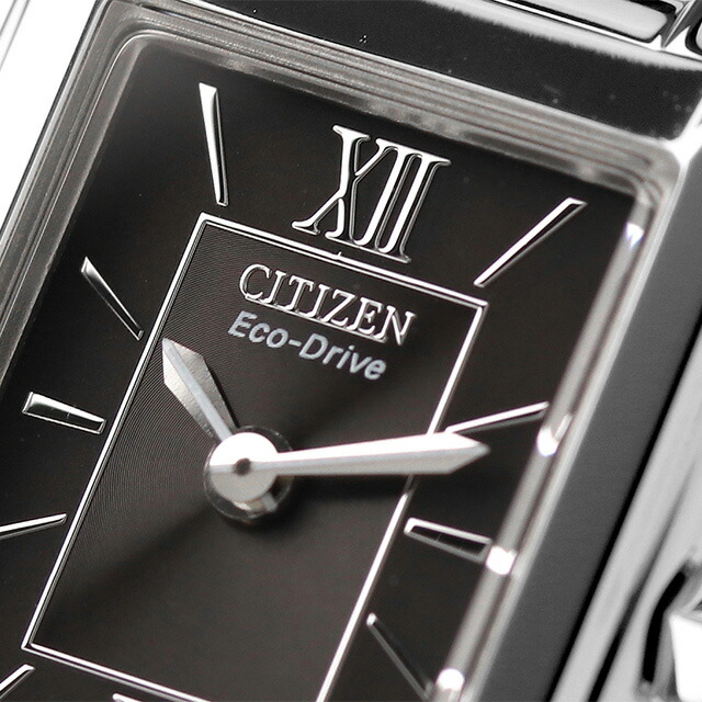 シチズン コレクション エコドライブ 腕時計 レディース ソーラー CITIZEN COLLECTION FRA36-2431 アナログ ブラック 黒 ブランド おしゃれ 防水 軽い 華奢 かわいい プレゼント 女性 実用的
