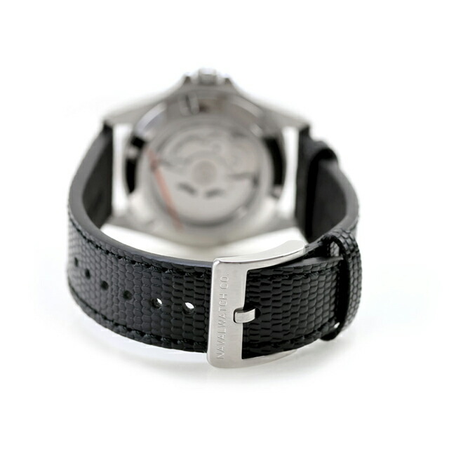 ナバルウォッチ Naval Watch Produced By LOWERCASE 自動巻き 腕時計 ブランド メンズ NAVAL WATCH FRXA002 アナログ ブラック 黒 日本製 おしゃれ 防水 プレゼント 男性 実用的