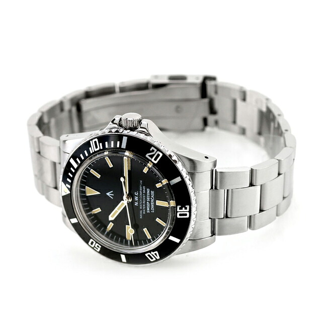 ナバルウォッチ Naval Watch Produced By LOWERCASE Sweep Second クォーツ 電池式 腕時計 ブランド メンズ NAVAL WATCH FRXE001 アナログ ブラック 黒 日本製 おしゃれ 防水 プレゼント 男性 実用的