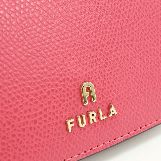 フルラ 二つ折り財布 二折財布小銭入付き 二つ折り財布 二折財布 コンパクト レディース ブランド FURLA FURLA CAMELIA レザー WP00304 ピンク