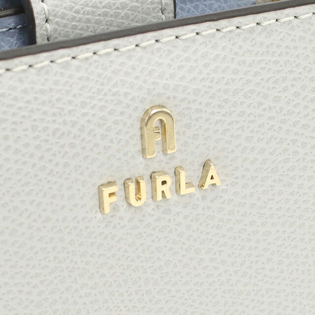 フルラ 二つ折り財布 二折財布小銭入付き 二つ折り財布 二折財布 コンパクト レディース ブランド FURLA FURLA CAMELIA レザー WP00314 グレー