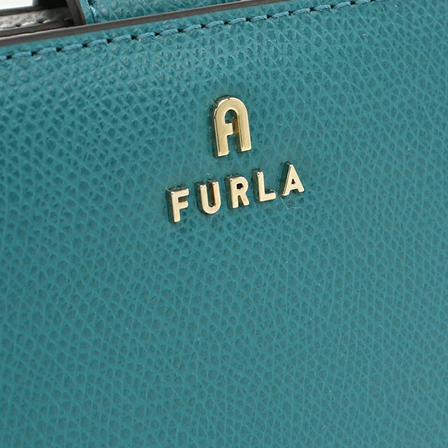 フルラ 二つ折り財布 二折財布小銭入付き 二つ折り財布 二折財布 コンパクト レディース ブランド FURLA FURLA CAMELIA レザー WP00314 ブルー