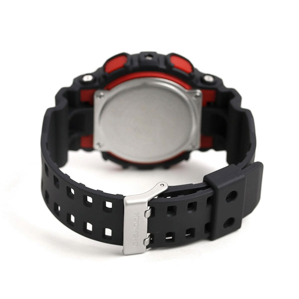 gショック ジーショック G-SHOCK GA-100-1A4DR Newコンビネーションモデル ブラック 黒 レッド CASIO カシオ 腕時計 メンズ ブランド おしゃれ 防水 軽い プレゼント 男性 実用的