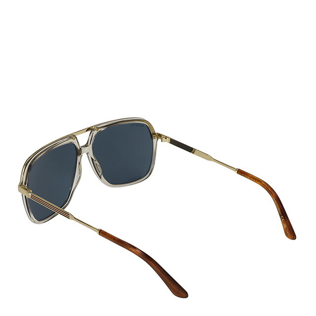 グッチ サングラス メンズ レディース ブランド GUCCI GG0200S ゴールド/シルバー