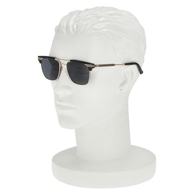 グッチ サングラス メンズ ブランド GUCCI GG0287S 001 ブラック/ゴールド