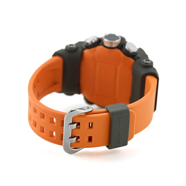 gショック ジーショック G-SHOCK マスターオブG-ランド マッドマスター クォーツ 電池式 GG-B100X-1A9 Bluetooth 海外モデル メンズ 腕時計 ブランド カシオ casio アナデジ ブラック オレンジ 黒 おしゃれ 防水 軽い プレゼント 男性 実用的