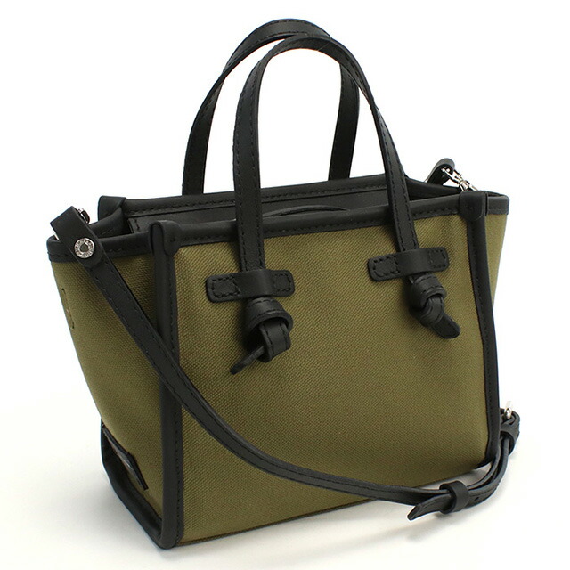 ジャンニ キアリーニ トートバッグ レディース GIANNI CHIARINI イタリア 8065 MILITARE カーキ バッグ 軽量 手提げ ブランド 高級 おしゃれ プレゼント 女性 実用的 かわいい