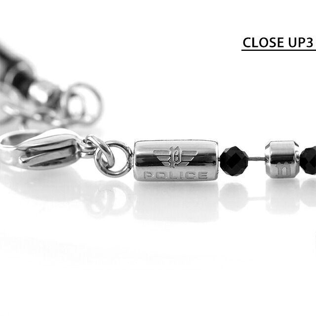 ポリス ネックレス ペンダント メンズ POLICE サイロ SILO GN0037301 ブラック アクセサリー ジュエリー ブランド 高級 おしゃれ プレゼント 男性 実用的 かっこいい