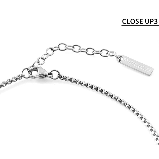 ポリス ネックレス ペンダント メンズ POLICE ファイバースキン FIBERSKIN プレート GN0081801 シルバー アクセサリー ジュエリー ブランド 高級 おしゃれ プレゼント 男性 実用的 かっこいい