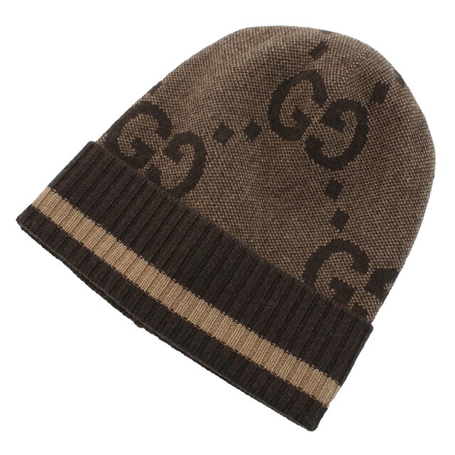 グッチ ニットキャップ レディース ブランド GUCCI イタリア 676827 ブラウン系 帽子 選べるモデル