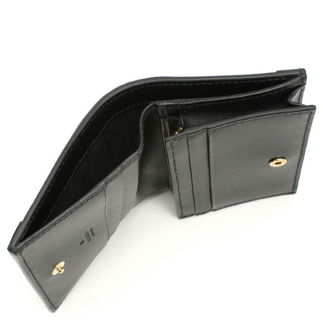 グッチ 二折財布小銭入付き レディース ブランド GUCCI GG MATELASSE 723786 ブラック 財布