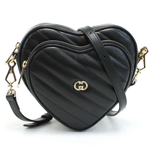 グッチ 斜め掛け ショルダーバッグ レディース ブランド GUCCI イタリア 751628 ブラック バッグ