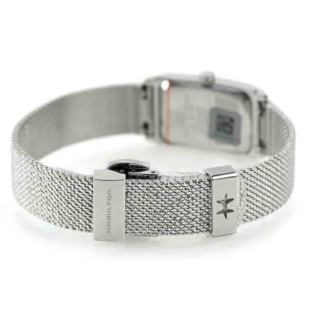 ハミルトン アメリカン クラシック アードモア 19mm クォーツ 電池式 腕時計 レディース HAMILTON H11221150 アナログ シルバー スイス製 ブランド おしゃれ 防水 軽い 華奢 かわいい プレゼント 女性 実用的