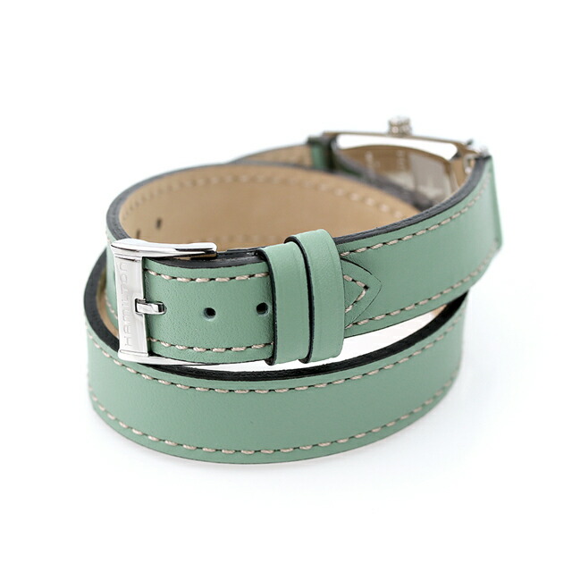 ハミルトン アメリカンクラシック アードモア 二重巻き 23.5mm クオーツ 腕時計 レディース 革ベルト HAMILTON H11221852 アナログ シルバー グリーン スイス製 ブランド おしゃれ 防水 軽い 華奢 かわいい プレゼント 女性 実用的