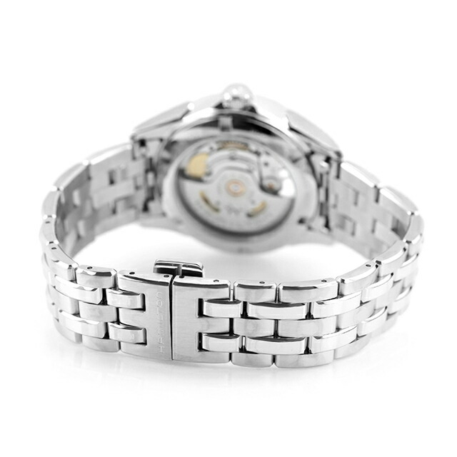 ハミルトン ジャズマスター Open Heart Auto 36mm 自動巻き 腕時計 ブランド メンズ レディース オープンハート HAMILTON JAZZMASTER H32215142 アナログ ブルー スイス製 おしゃれ 防水 プレゼント 実用的