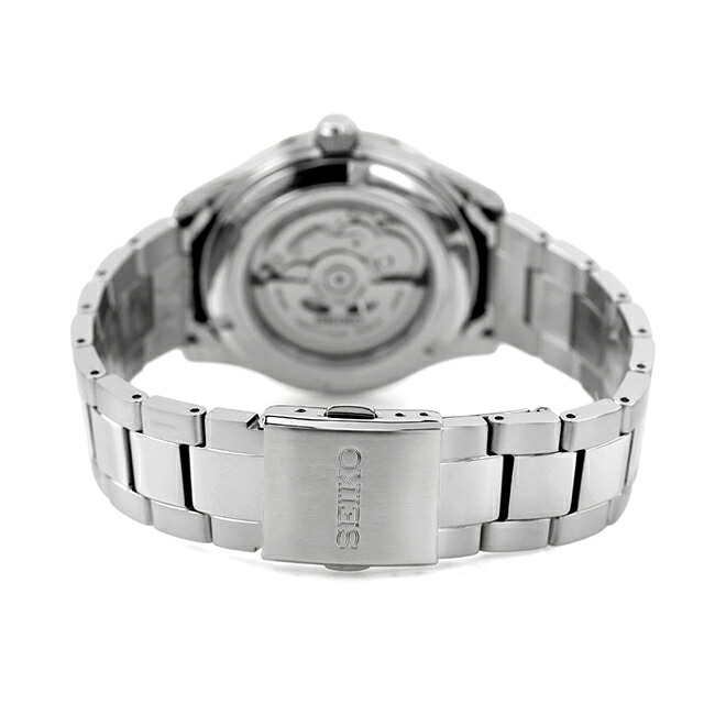 セイコーセレクション S Series 自動巻き 腕時計 ブランド メンズ オープンハート SEIKO SELECTION HFB003J アナログ ブラック 黒 日本製 おしゃれ 防水 プレゼント 男性 実用的