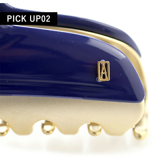 アレクサンドル ドゥ パリ ヘアクリップ レディース ブランド ALEXANDRE DE PARIS ヴァンドームLクリップ ICCL-12832-02-M5 MARINE ヘアアクセサリー