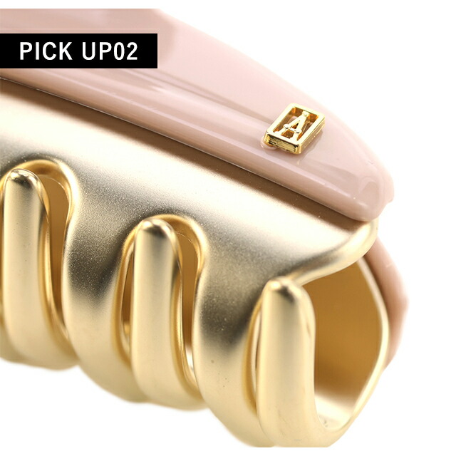 アレクサンドル ドゥ パリ ヘアクリップ レディース ブランド ALEXANDRE DE PARIS VENDOME M クリップ ICCM-15571-02-S5 BEIGE ヘアアクセサリー