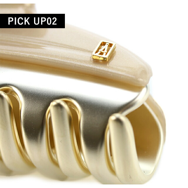 アレクサンドル ドゥ パリ ヘアクリップ レディース ブランド ALEXANDRE DE PARIS VENDOME M クリップ ICCM-15571-02-X3 PAIL DORE ヘアアクセサリー