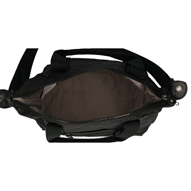 キプリング ボストンバッグ レディース ブランド Kipling アート ミニ ミニボストンバッグ 2WAY K15410-K59 Signature Emb 黒 手提げ 高級 おしゃれ プレゼント 女性 実用的 かわいい