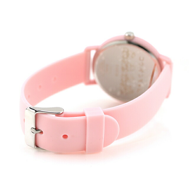 カオル コウペンちゃん×KAORU しあわせいちごver -大好き- ストロベリーの香り クォーツ 電池式 腕時計 ブランド レディース KAORU KAORU013P2 アナログ ホワイト ピンク 白 日本製 おしゃれ 防水 かわいい プレゼント 女性 実用的