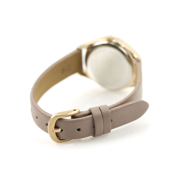 シチズン ウィッカ デイ＆デイト ソーラー レディース 腕時計 CITIZEN wicca KH3-525-90 ベージュ グレージュ ブランド おしゃれ 防水 軽い 華奢 かわいい プレゼント 女性 実用的