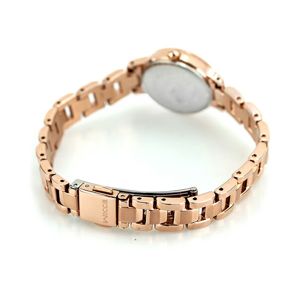 シチズン ウィッカ ソーラーテック フレッシャーズ 就活 受験 日付表示 腕時計 KH4-963-13 CITIZEN wicca シルバー ピンクゴールド ブランド おしゃれ 防水 軽い 華奢 かわいい プレゼント 女性 実用的