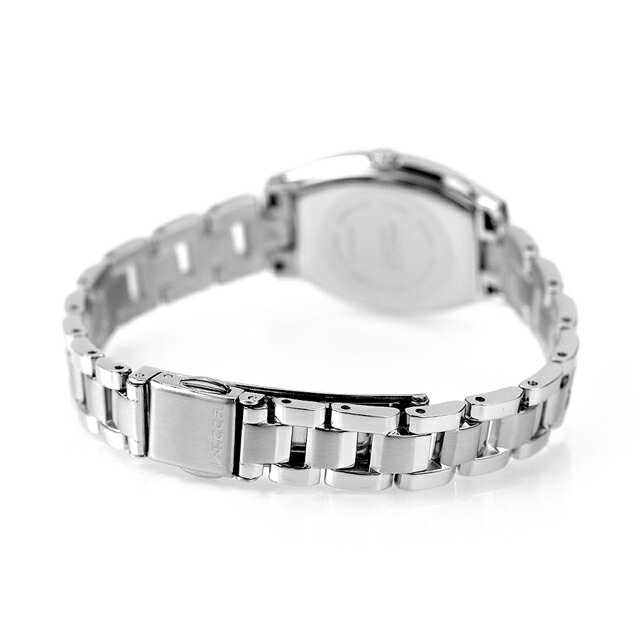 シチズン ウィッカ ソーラー レディース 腕時計 ホワイト ピンクゴールド CITIZEN wicca KH8-713-11 時計 ブランド おしゃれ 防水 軽い 華奢 かわいい プレゼント 女性 実用的