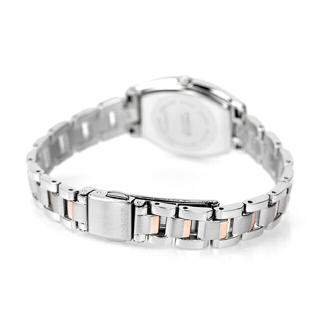 シチズン ウィッカ スタンダード トノー ソーラー KH8-730-93 CITIZEN wicca 腕時計 ピンク 時計 ブランド おしゃれ 防水 軽い 華奢 かわいい プレゼント 女性 実用的