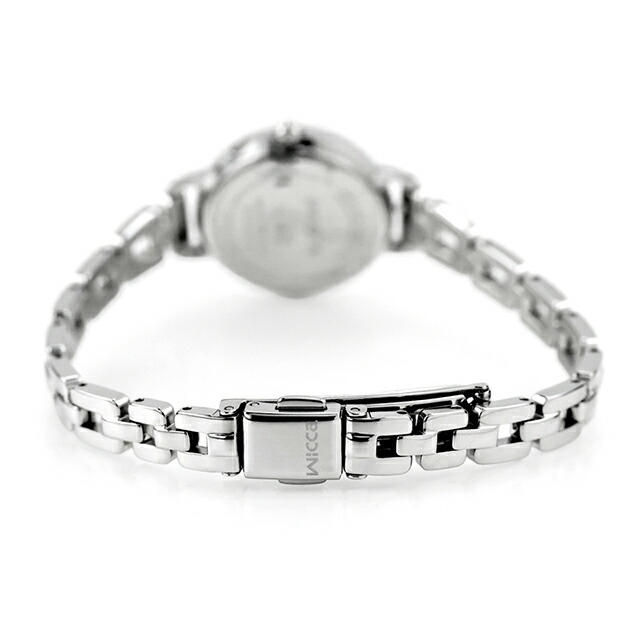 シチズン ウィッカ 限定モデル ソーラーテック電波 腕時計 ブランド レディース 数量限定 替えベルト 電波ソーラー CITIZEN wicca KL0-511-21 アナログ ホワイトシェル 白 おしゃれ 防水 軽い 華奢 かわいい プレゼント 女性 実用的