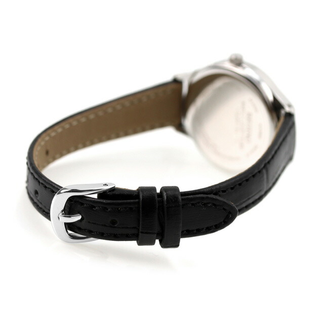 シチズン レグノ ソーラーテック 電波ソーラー 腕時計 ソーラー電波腕時計 ソーラー電波時計 レディース 革ベルト CITIZEN REGUNO KS1-210-20 アナログ シルバー ブラック 黒 ブランド おしゃれ 防水 軽い 華奢 かわいい プレゼント 女性 実用的