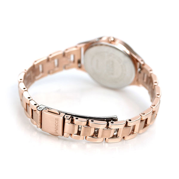 シチズン ウィッカ 電波ソーラー レディース 腕時計 ソーラー電波腕時計 ソーラー電波時計 ダイヤモンド KS1-261-91 CITIZEN wicca ピンクグラデーション 時計 ブランド おしゃれ 防水 軽い 華奢 かわいい プレゼント 女性 実用的