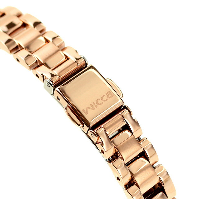 シチズン ウィッカ ソーラーテック電波時計 ソーラーテック電波 腕時計 レディース 電波ソーラー CITIZEN wicca KS1-961-11 アナログ シルバー ピンクゴールド ブランド おしゃれ 防水 軽い 華奢 かわいい プレゼント 女性 実用的