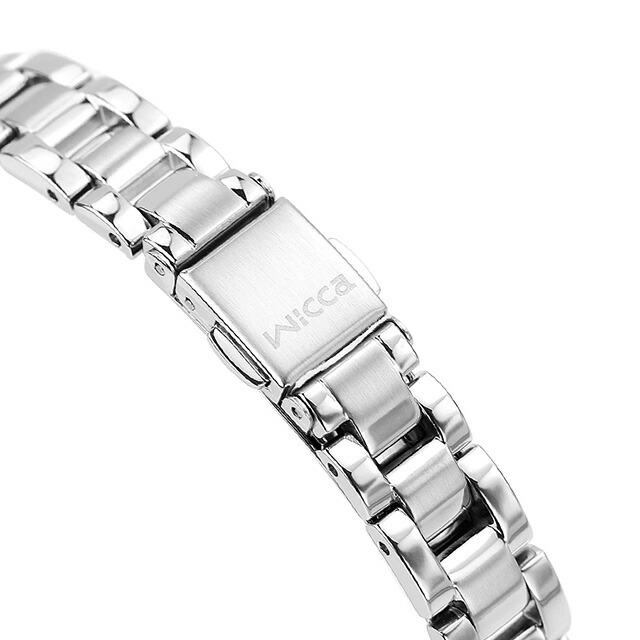 シチズン ウィッカ ソーラーテック電波時計 腕時計 ブランド レディース 電波ソーラー CITIZEN wicca KS4-014-11 アナログ シルバー おしゃれ 防水 軽い 華奢 かわいい プレゼント 女性 実用的