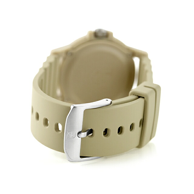 ルミノックス レザーバック・シー・タートル クォーツ 電池式 腕時計 ブランド メンズ LUMINOX 0326 アナログ ブラウン ベージュ スイス製 おしゃれ 防水 文字盤 大きい プレゼント 男性 実用的