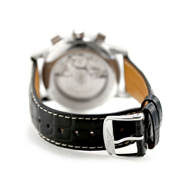 ロンジン ロンジン 1832 自動巻き 腕時計 ブランド メンズ クロノグラフ LONGINES L4.829.4.52.0 アナログ ブラック 黒 スイス製 おしゃれ 防水 プレゼント 男性 実用的