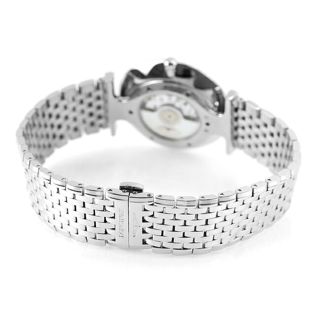 ロンジン グランクラシック 自動巻き 腕時計 ブランド メンズ LONGINES L4.908.4.71.6 アナログ シルバー スイス製 おしゃれ 防水 プレゼント 男性 実用的