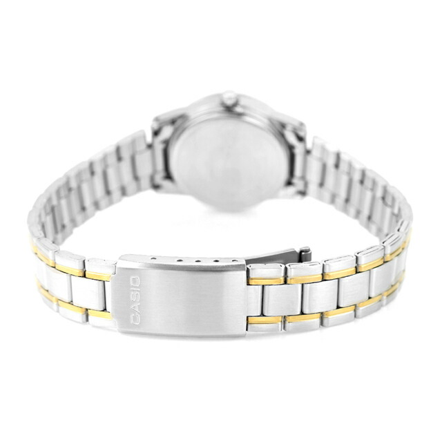 カシオ チープカシオ CASIO クォーツ 電池式 LTP-V001SG-9B スタンダード 海外モデル レディース チプカシ 腕時計 シンプル ブランド カシオ casio アナログ クリーム シルバー/ゴールド 白 おしゃれ 防水 軽い 華奢 かわいい プレゼント 女性 学生 受験生 受験用 試験用
