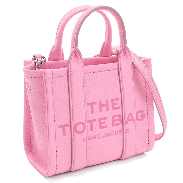 マーク・ジェイコブス トートバッグ レディース MARC JACOBS THE MICRO TOTE レザー ベトナム H053L01RE22 FLURO CANDY PINK ピンク系 バッグ 軽量 手提げ ブランド 高級 おしゃれ プレゼント 女性 実用的 かわいい