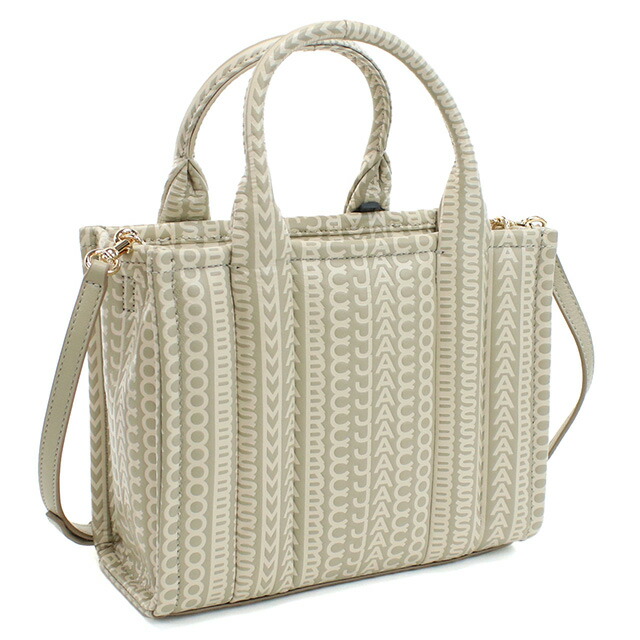 マーク・ジェイコブス トートバッグ レディース MARC JACOBS THE MINI TOTE レザー ベトナム 2S3HTT001H03 KHAKI カーキ ベージュ系 バッグ 軽量 手提げ ブランド 高級 おしゃれ プレゼント 女性 実用的 かわいい
