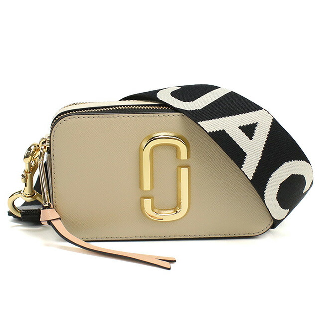 マーク・ジェイコブス 斜め掛け ショルダーバッグ レディース MARC JACOBS THE SNAPSHOT ベトナム 2S3HCR500H03 KHAKI MULTI ベージュ系 マルチカラー バッグ 斜めがけ ブランド 高級 おしゃれ プレゼント 女性 実用的 かわいい
